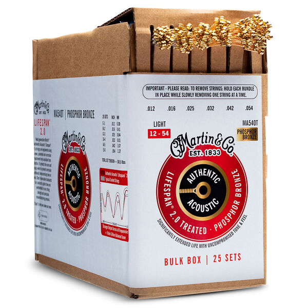 Authentic Acoustic Lifespan® 2.0 Guitar Strings Phosphor Bronze image number 0